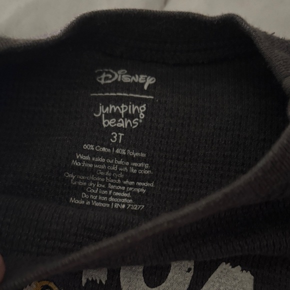 Disney Black 'Roar to the World' Long Sleeve Shirt - Picture 2 of 3